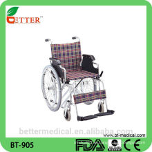 Silla de ruedas plegable silla de ruedas ligera para la venta